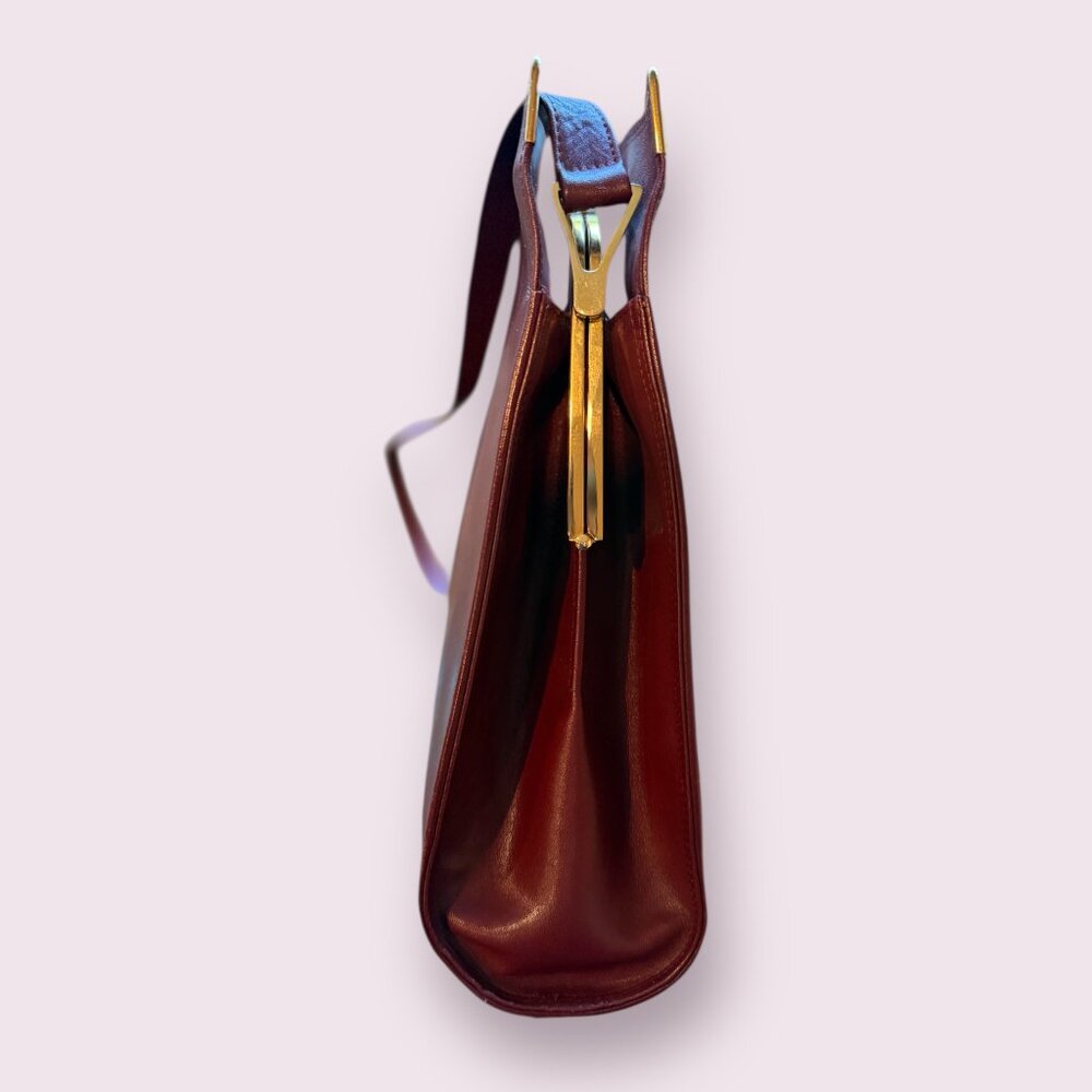 Authentic Vintage Must de Cartier Kisslock Shoulder Bag - Picture 4 of 10